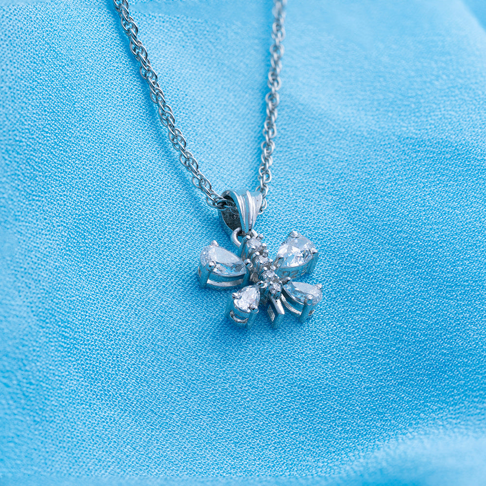 Reegalia BloomCharm 925 Silver Necklace.