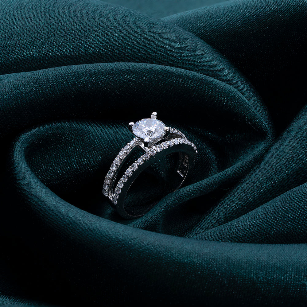 Reegalia TwinAura 925 Silver Ring.