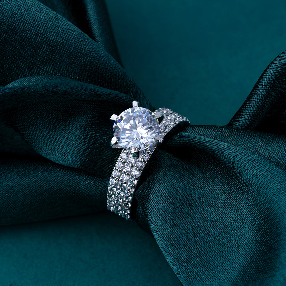 Veda Charm 925 Silver Ring